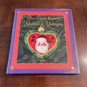 📚 Memories of Yesteryear Christopher Radko 2002 Christmas Ornament Book